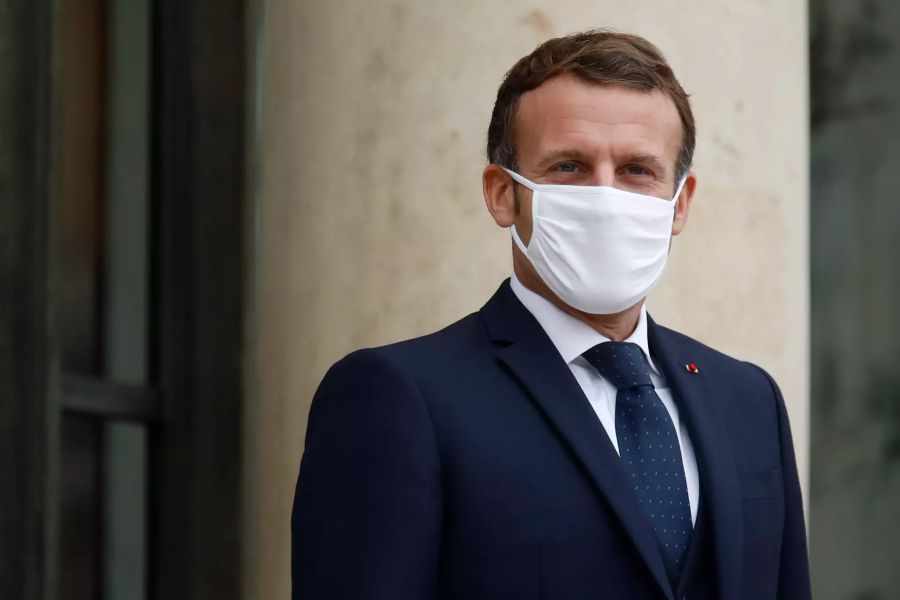 Coronavirus - Frankreich Macron