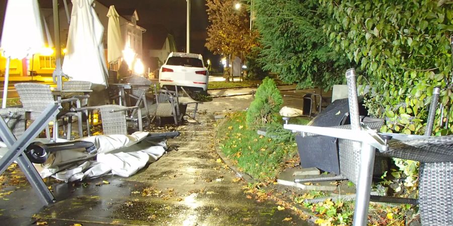 Menziken AG: Herrschaft über Fahrzeug verloren
