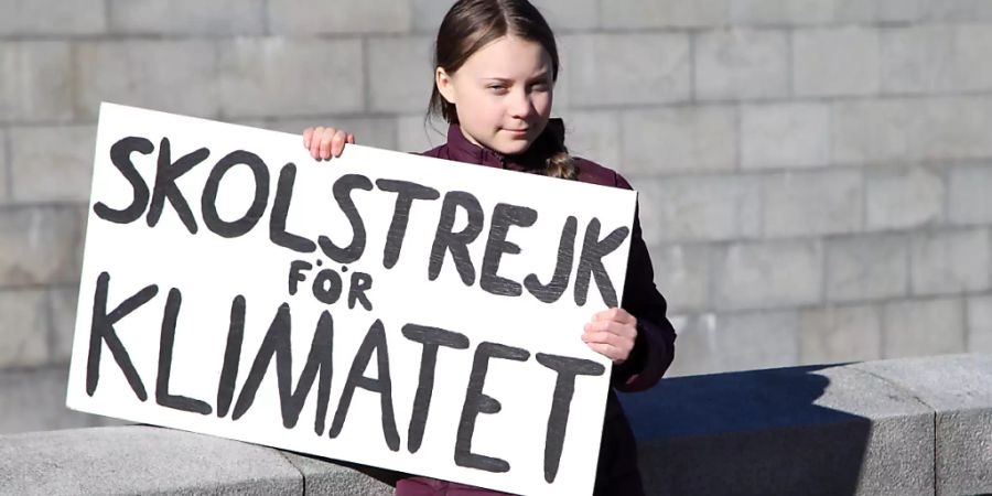 ARCHIV - Alles fing mit ihrem Schulstreik an: Jetzt wird Greta Thunberg aus Schweden, die mit «Fridays für Future» eine weltweite Klimabewegung animiert hat, 18 Jahre alt. Foto: Steffen Trumpf/dpa