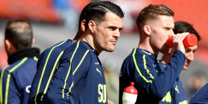Es ist der Taktgeber im Spiel der Schweizer Nationalmannschaft: Mittelfeldspieler Granit Xhaka. Granit Xhaka