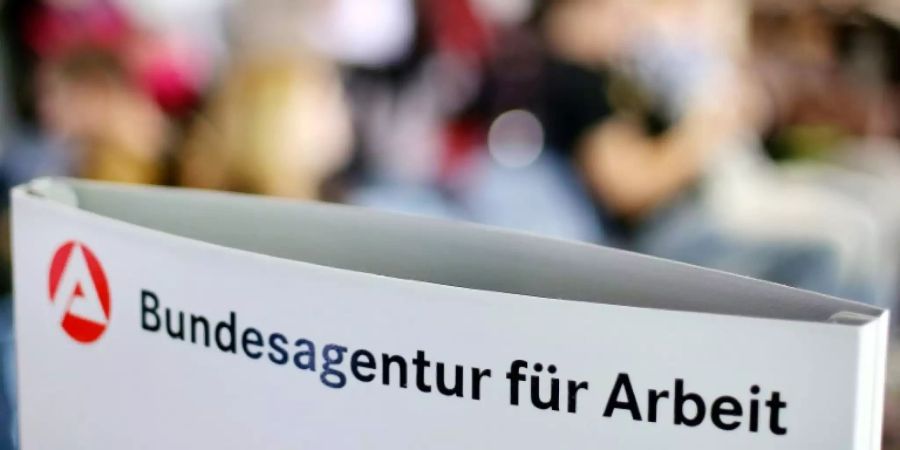 Schild der Bundesagentur für Arbeit