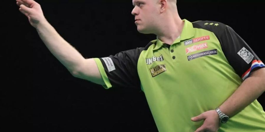 Michael van Gerwen ist derzeit der beste Darts-Spieler der Welt. Foto: Jörg Carstensen