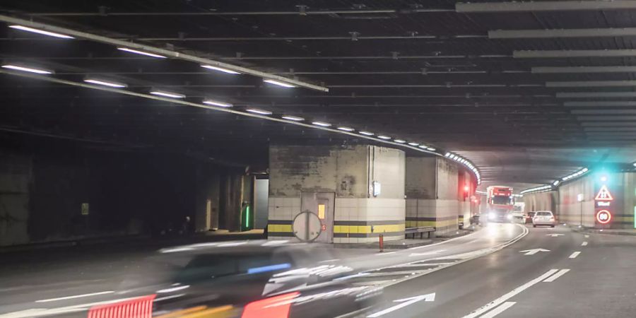 Am Gotthard hat sich die Verkehrslage auf der Autobahn A2 nach dem Osterstau wieder normalisiert. (Archivbild)