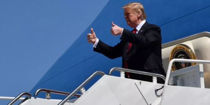 Der US-Präsident Donald Trump. Donald Trump