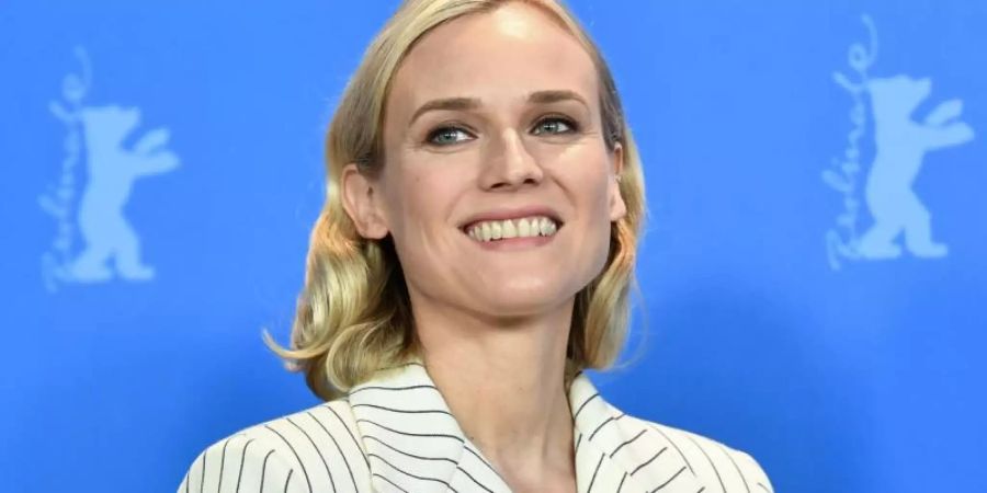 Schauspielerin Diane Kruger beim Photocall zum Film «The Operative (Die Agentin») in Berlin. Foto: Jens Kalaene