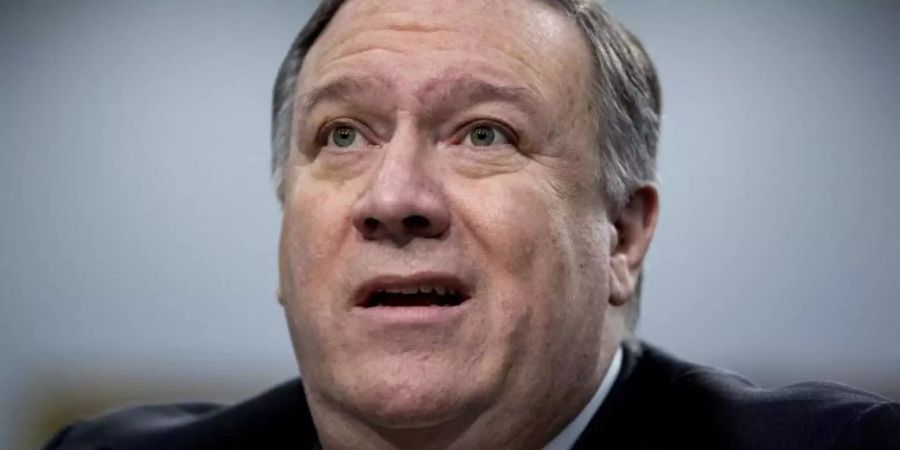 US-Aussenminister Mike Pompeo erklärte, die USA seien wegen der Kämpfe sehr besorgt. Foto: Andrew Harnik/AP