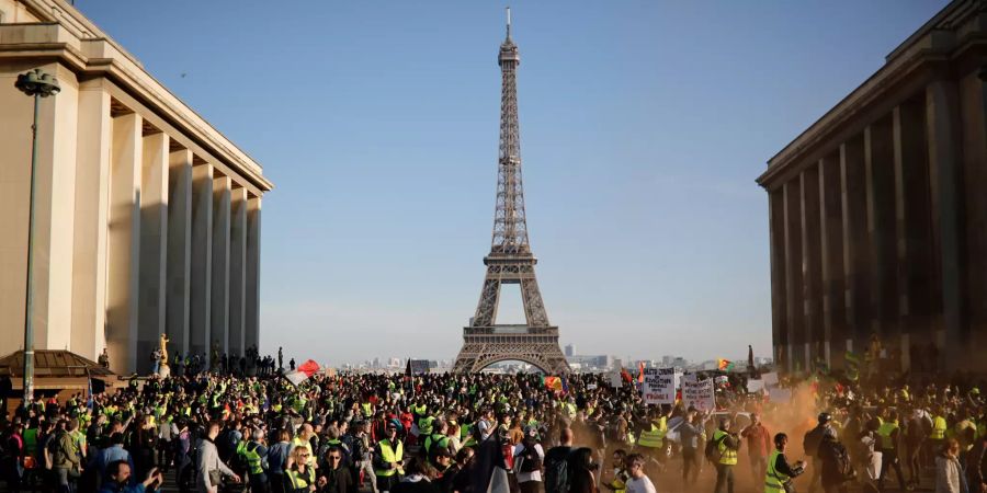 «Gelbwesten»-Proteste in Frankreich