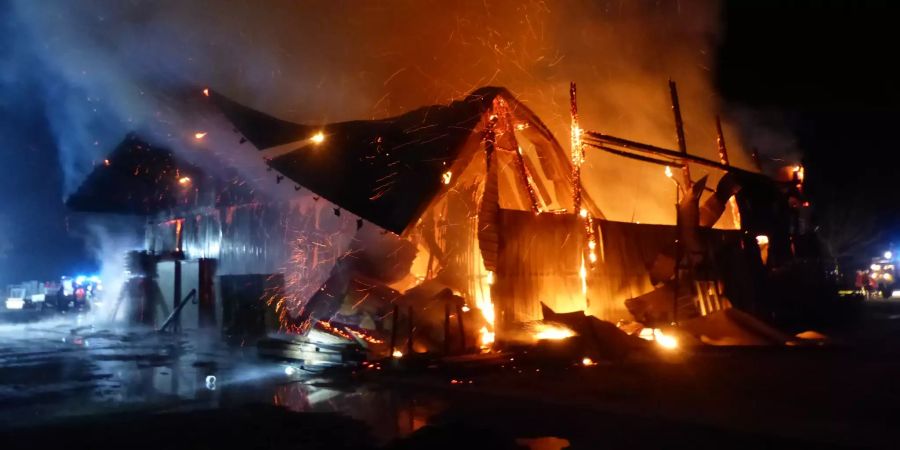 Brand in Sibirien