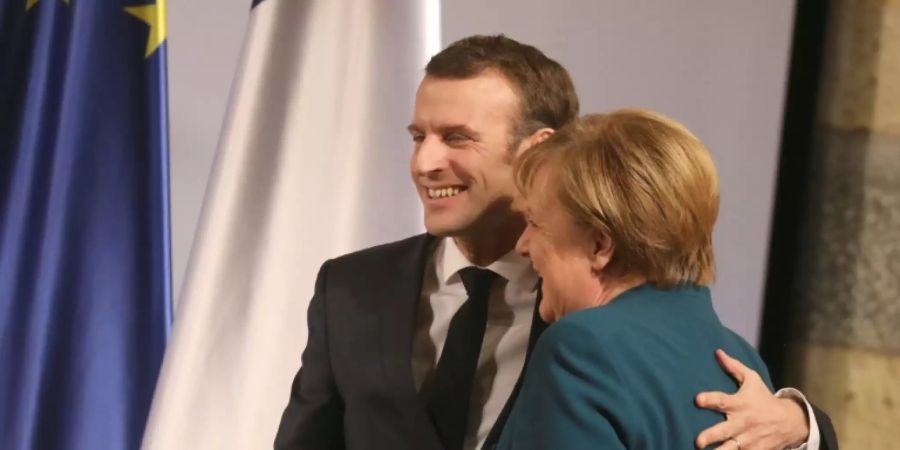 Merkel trifft Macron in Paris
