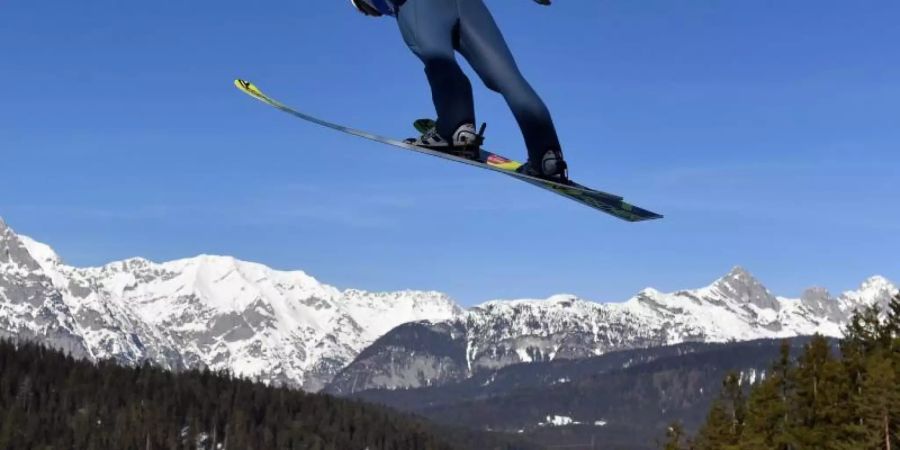 Katharina Althaus träumt vom Skifliegen. Foto: Hendrik Schmidt