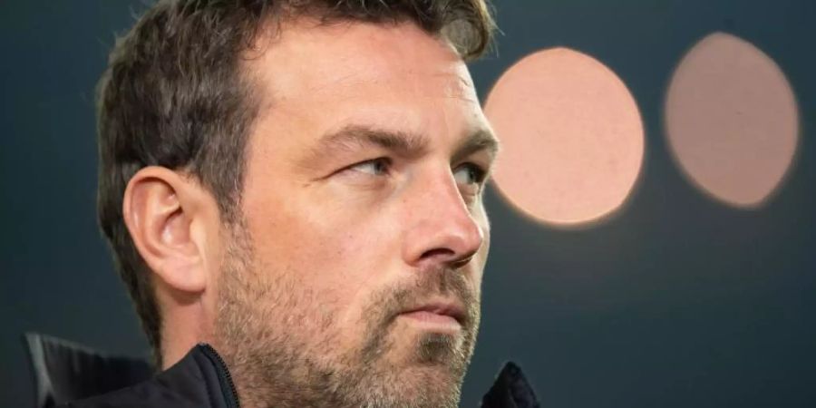 Steht in Stuttgart vor wegweisenden Wochen: VfB-Coach Markus Weinzierl. Foto: Sebastian Gollnow