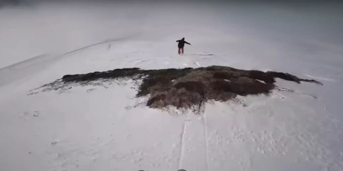 Landet im Caumasee - Andri Ragettli verabschiedet die Saison