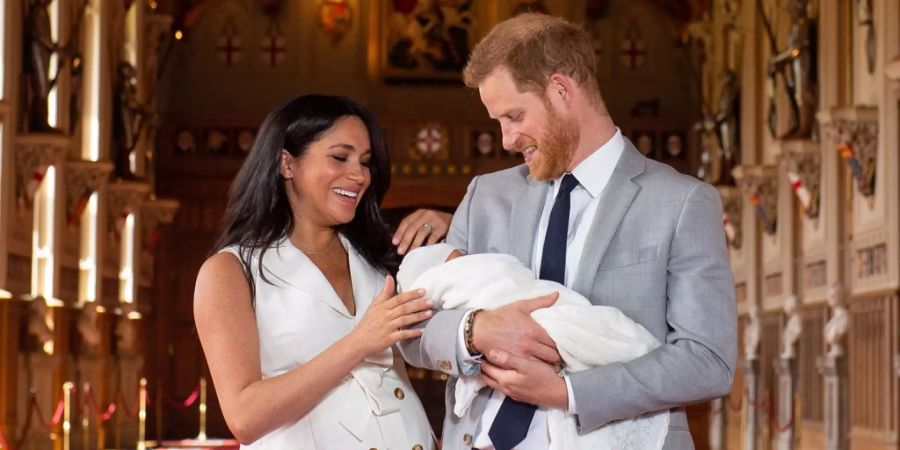 Sie sind sicherheitsbedürftig: Am 6. Mai 2019 wurden Prinz Harry und Meghan Markle Eltern von Archie.