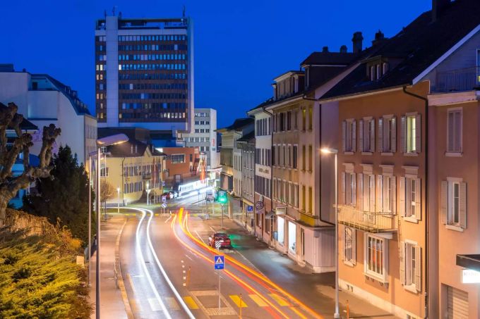 Parkgebühren lassen sich in Grenchen per App und Twint bezahlen. grenchen