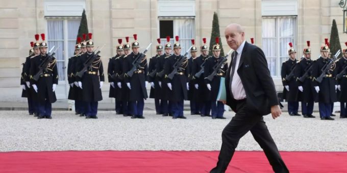 Der französische Aussenminister Jean-Yves Le Drian Der französische Aussenminister Jean-Yves Le Drian