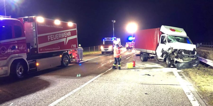 Unfall Maienfeld Feuerwehr