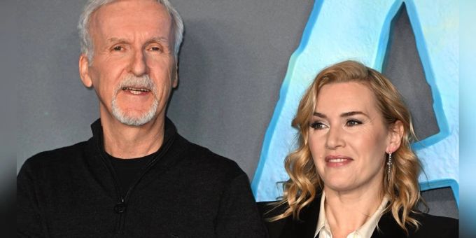 Vergeben und vergessen? James Cameron und Kate Winslet im Dezember 2022 bei einem Pressetermin zu «Avatar: The Way of Water». Vergeben und vergessen? James Cameron und Kate Winslet im Dezember 2022 bei einem Pressetermin zu «Avatar: The Way of Water».