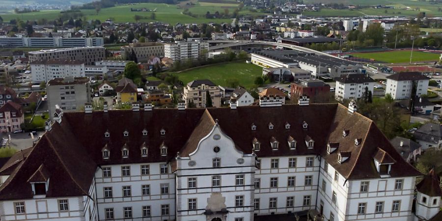 Blick über Delsberg JU an einem Maitag des Jahres 2019. (Archivbild)