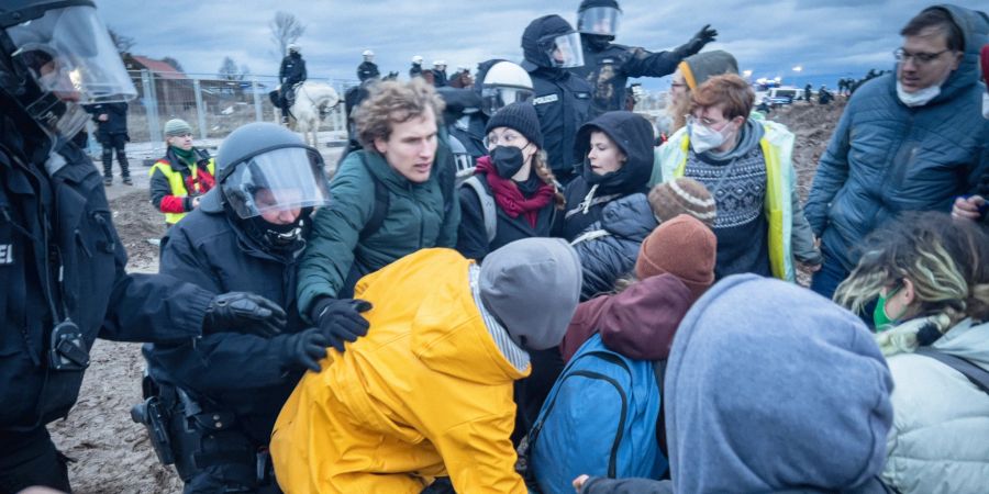 Räumung von Lützerath - Demonstration