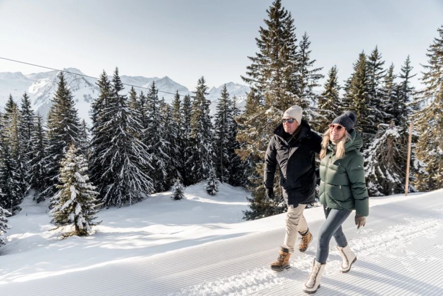 Ferien Winter Schweiz