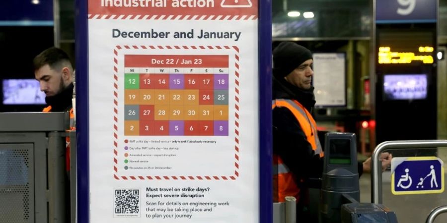 Streikplan der Verkehrsgewerkschaft RMT