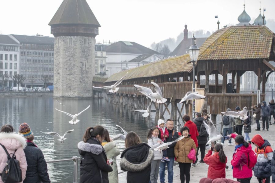 Luzern ist bei chinesischen Touristen ein beliebtes Reiseziel. (Archiv)