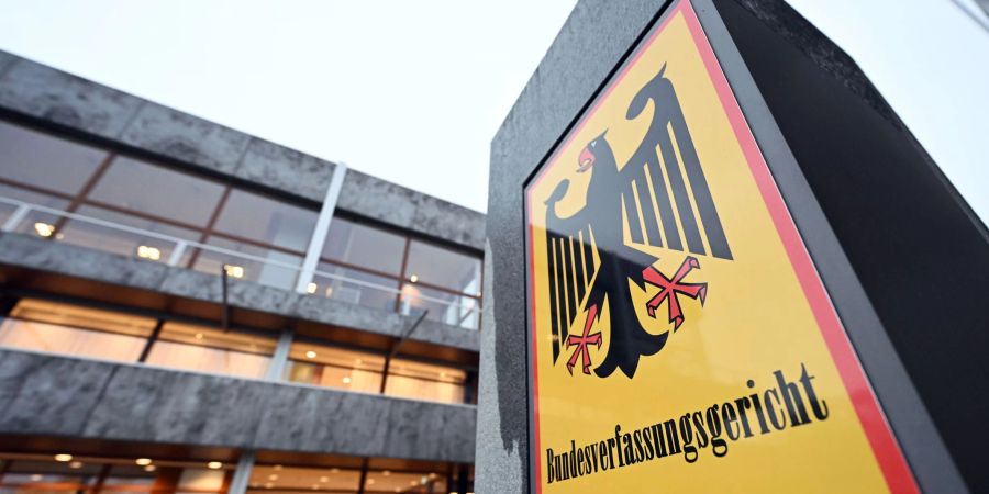 Das Bundesverfassungsgericht in Karlsruhe.