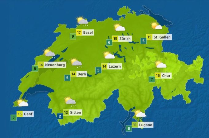 So wird das Wetter an Silvester. Wetter