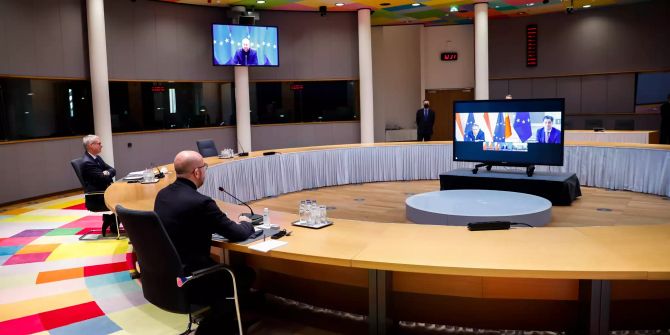 Europäischer Rat - Videokonferenz