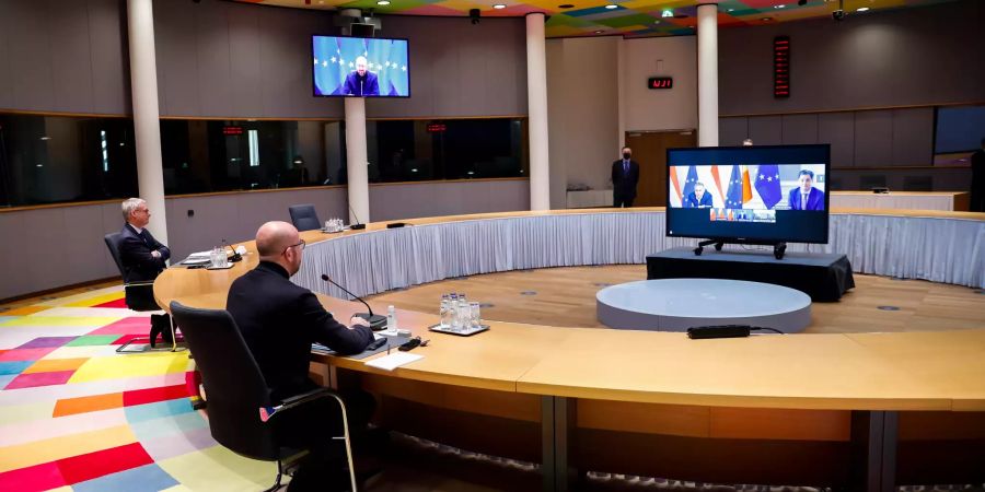 Europäischer Rat - Videokonferenz