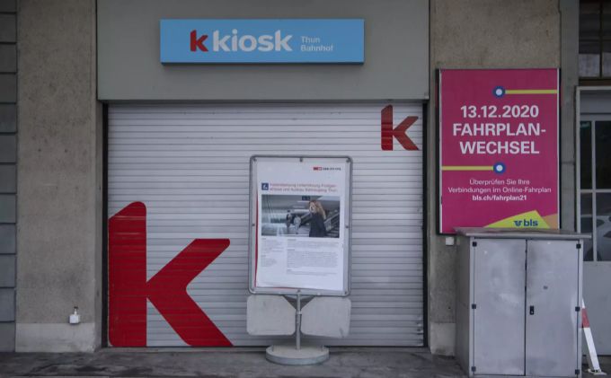 Kioskbetreiber Valora bekommt das Homeoffice deutlich zu spüren – der Pendelverkehr ist zurückgegangen. (Archivbild) Coronavirus Homeoffice Valora Kiosk