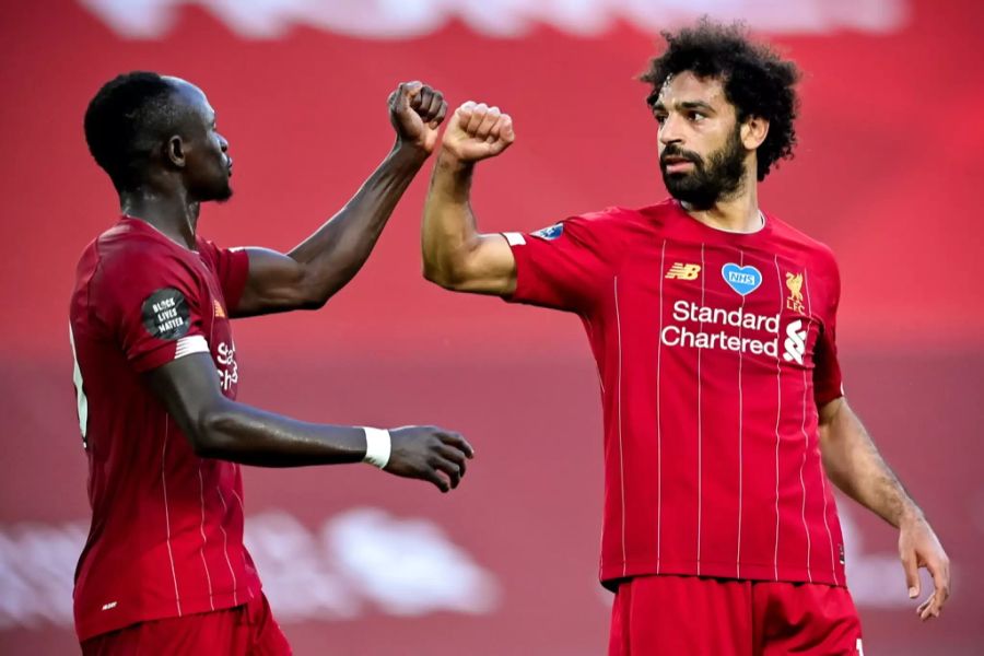 Sadio Mané und Mohamed Salah vom FC Liverpool fasteten in vergangenen Jahren. Heute beginnt der Ramadan.