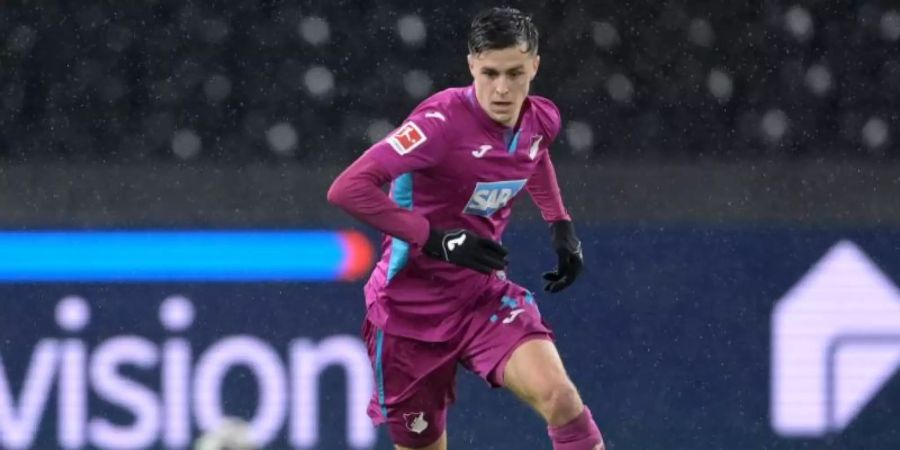 Die TSG Hoffenheim hat den Vertrag mit Baumgartner vorzeitig um zwei Jahre bis zum 30. Juni 2025 verlängert. Foto: Soeren Stache/dpa-Zentralbild/ZB