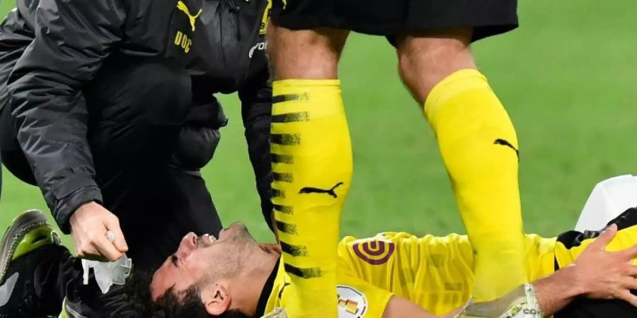 Mateu Morey hatte sich gegen Kiel schwer verletzt. Foto: Martin Meissner/AP Pool/dpa