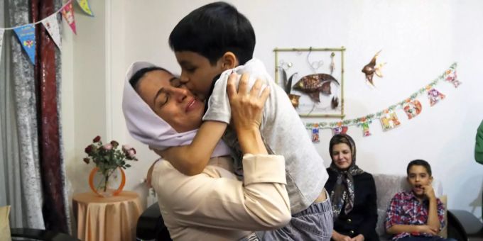Anwältin und Menschenrechtlerin Nasrin Sotudeh im Jahr 2013. Nasrin sotudeh Iran Menschenrechtlerin