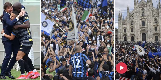 Trotz Pandemie - 30'000 Inter-Fans feiern  – Bürgermeister in Kritik