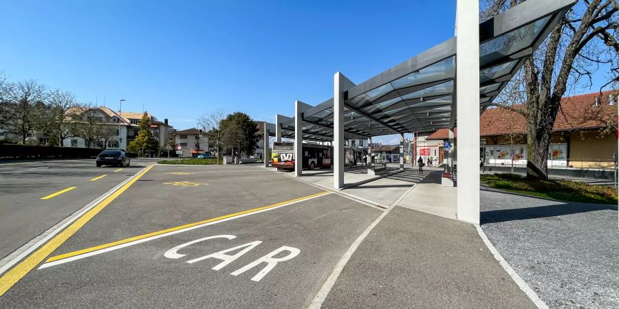 Der Bahnhof Richterswil.