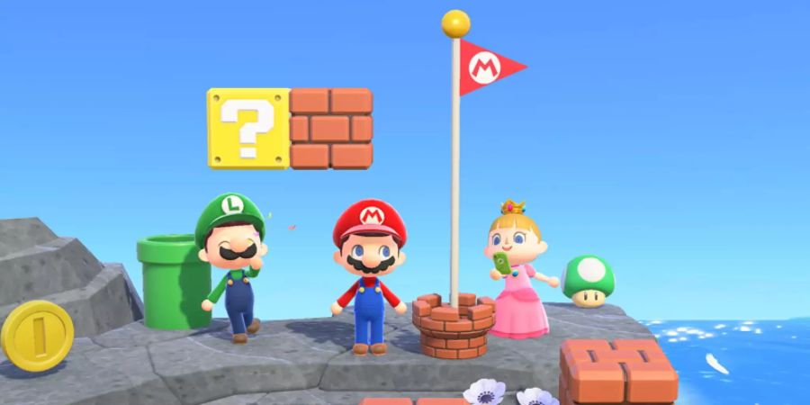 Animal Crossing Mario