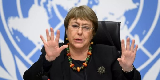 UN-Menschenrechtskommissarin Bachelet UN-Menschenrechtskommissarin Bachelet