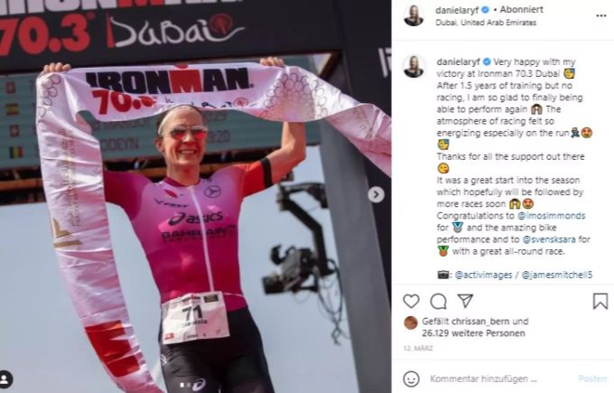 Daniela Ryf gehört zu den besten Triathletinnen der Welt. Daniela Ryf