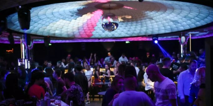 Wieder geöffneter Nachtclub in Sofia. Sofia Nachtclub