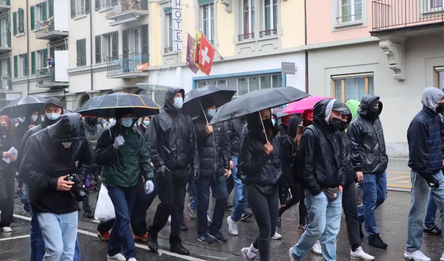 1. Mai Bern Demo