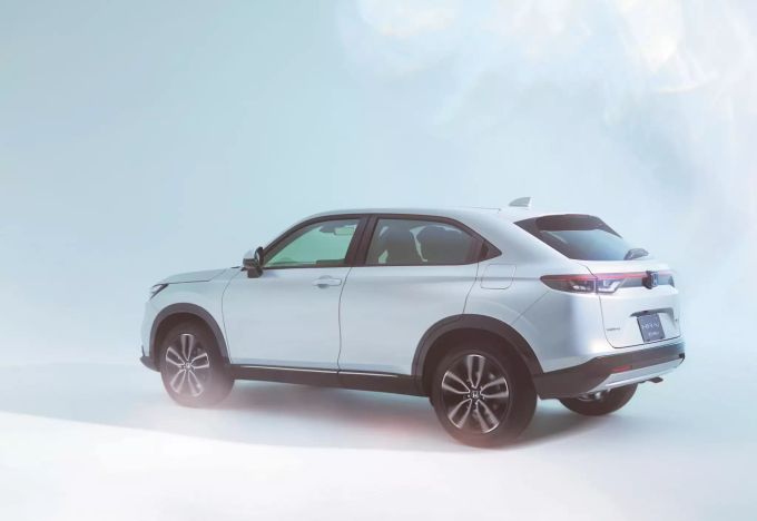 Ein knappes Heck mit dennoch viel Platz dank Magic Seats 2022 Honda HR-V