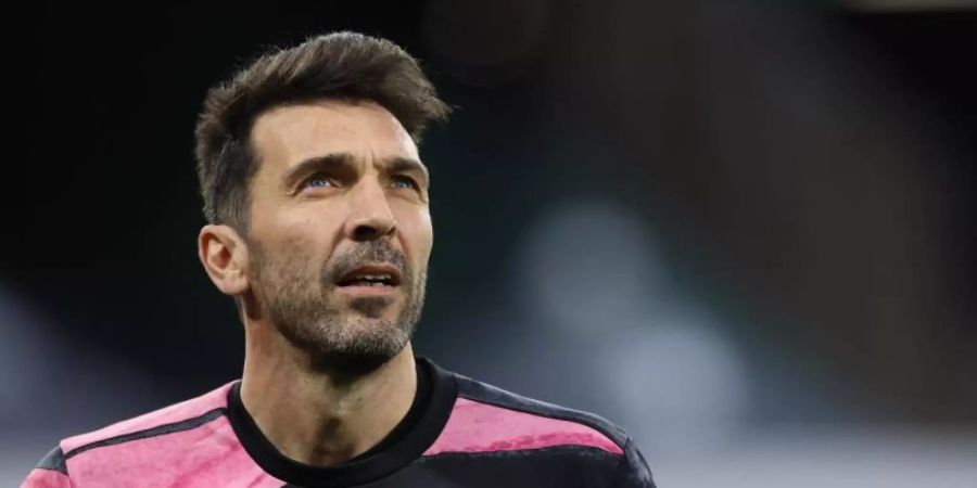 Wird für ein Spiel wegen Gotteslästerung gesperrt: Juve-Torwart Gianluigi Buffon. Foto: Alessandro Garofalo/LaPresse via ZUMA Press/dpa