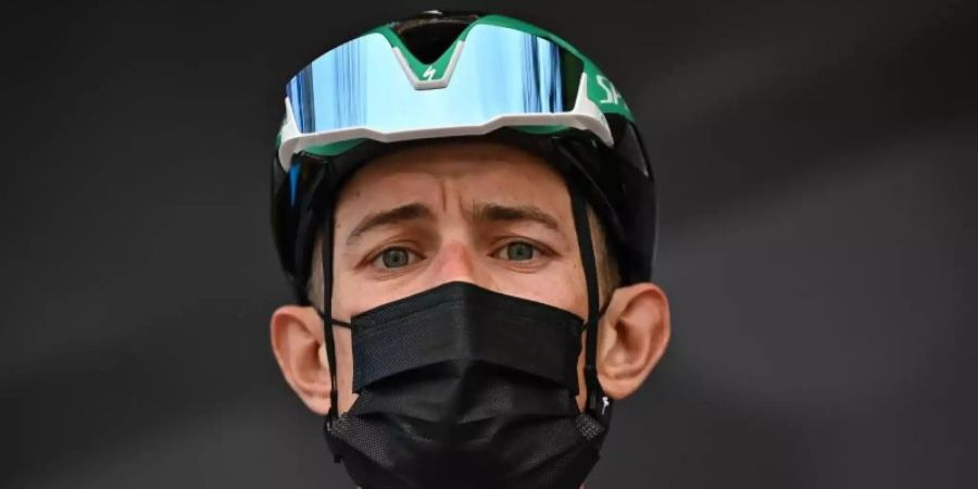 Darf mit Bora-hansgrohe nun doch bei Dwars door Vlaanderen starten: Nils Politt. Foto: David Stockman/BELGA/dpa