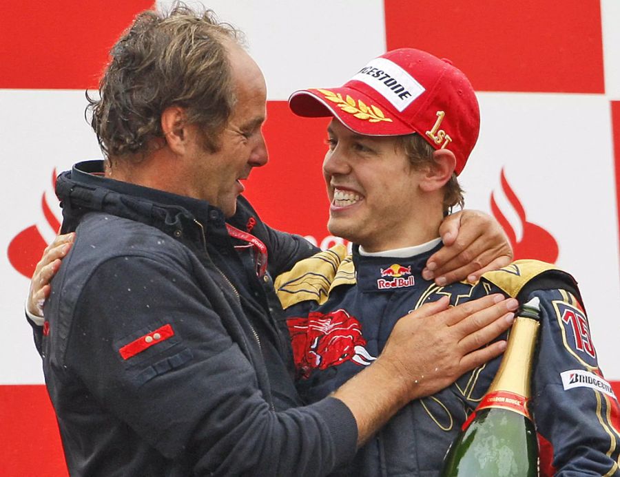 Sebastian Vettel Gerhard Berger