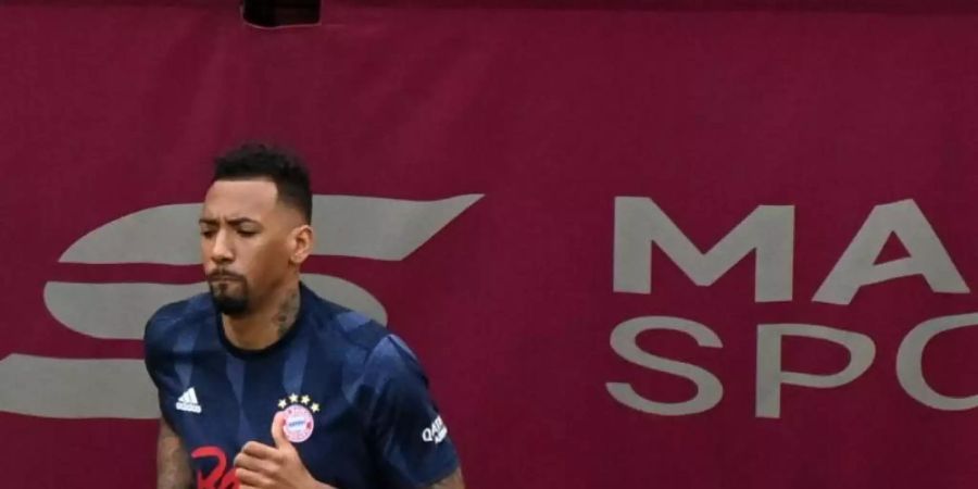 Wird den FC Bayern München zum Saisonende nach zehn Jahren verlassen: Jérôme Boateng. Foto: Matthias Balk/dpa POOL/dpa