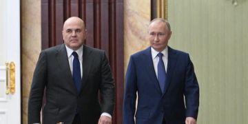 Michail Mischustin Wladimir Putin