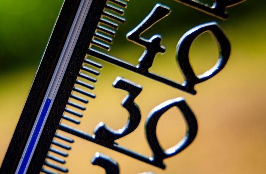 Am Wochenende erreicht das Thermometer nicht mehr ganz so hohe Werte.