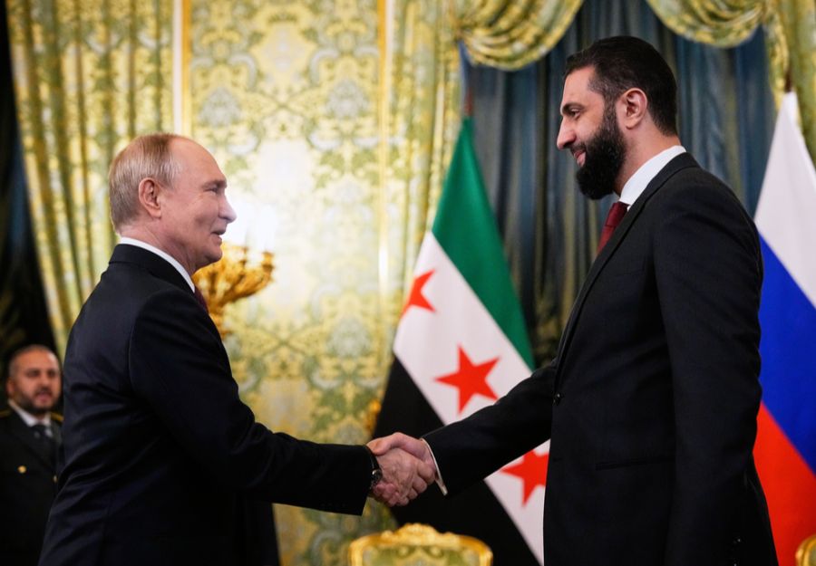 Wladimir Putin will seine Stützpunkte in Syrien nicht aufgeben.